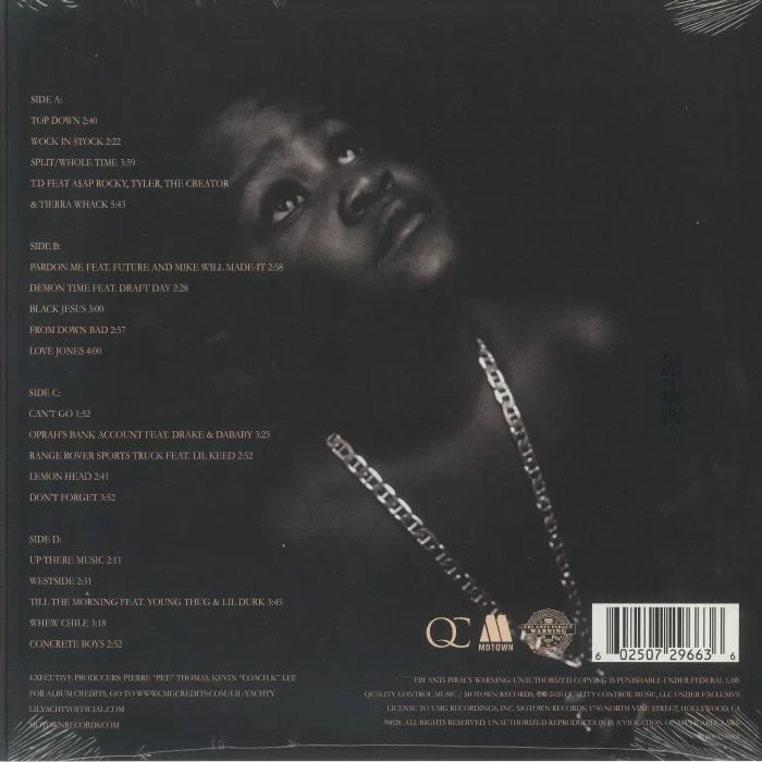 Back cover — LIL YACHTY — Lil Boat 3