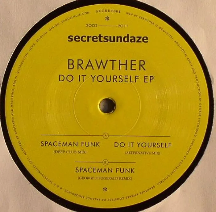 Лицевая сторона обложки — BRAWTHER — Do It Yourself EP