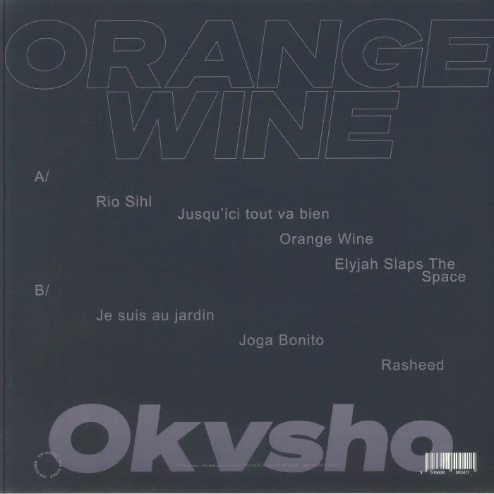 Обратная сторона обложки — OKVSHO — Orange Wine (reissue)