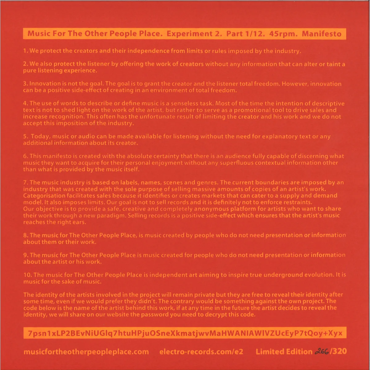 Back cover — Unknown Artist — TOPP 014