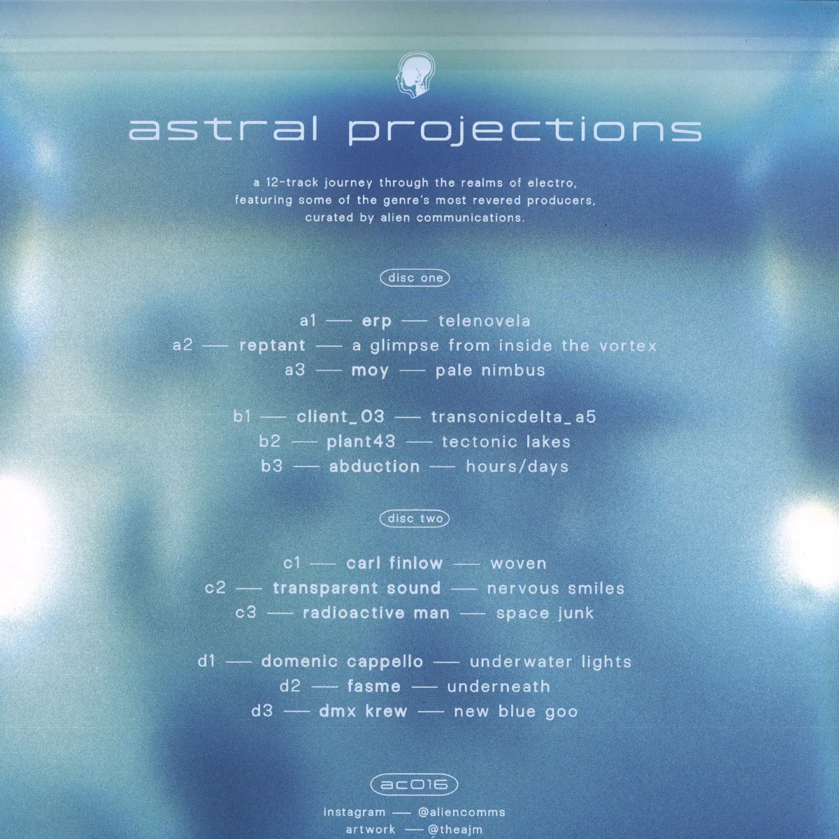 Обратная сторона обложки — Various — Astral Projections