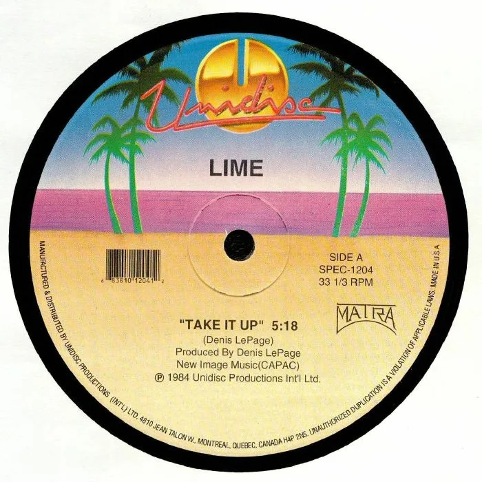 LIME — On The Grid (Original 1983 Stock)