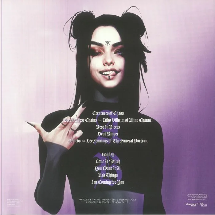 Back cover — The RASMUS — Weirdo