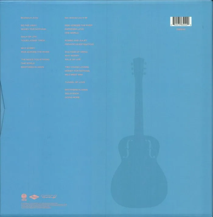 Обратная сторона обложки — DIRE STRAITS — Brothers In Arms (40th Anniversary Deluxe Edition)