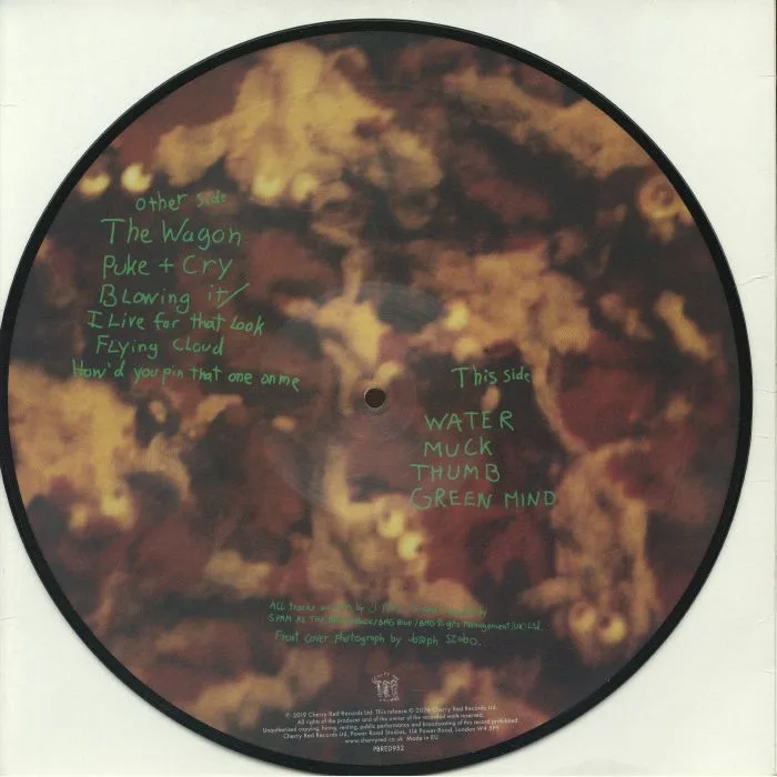 Back cover — DINOSAUR JR — Green Mind (35th Anniversary Edition)