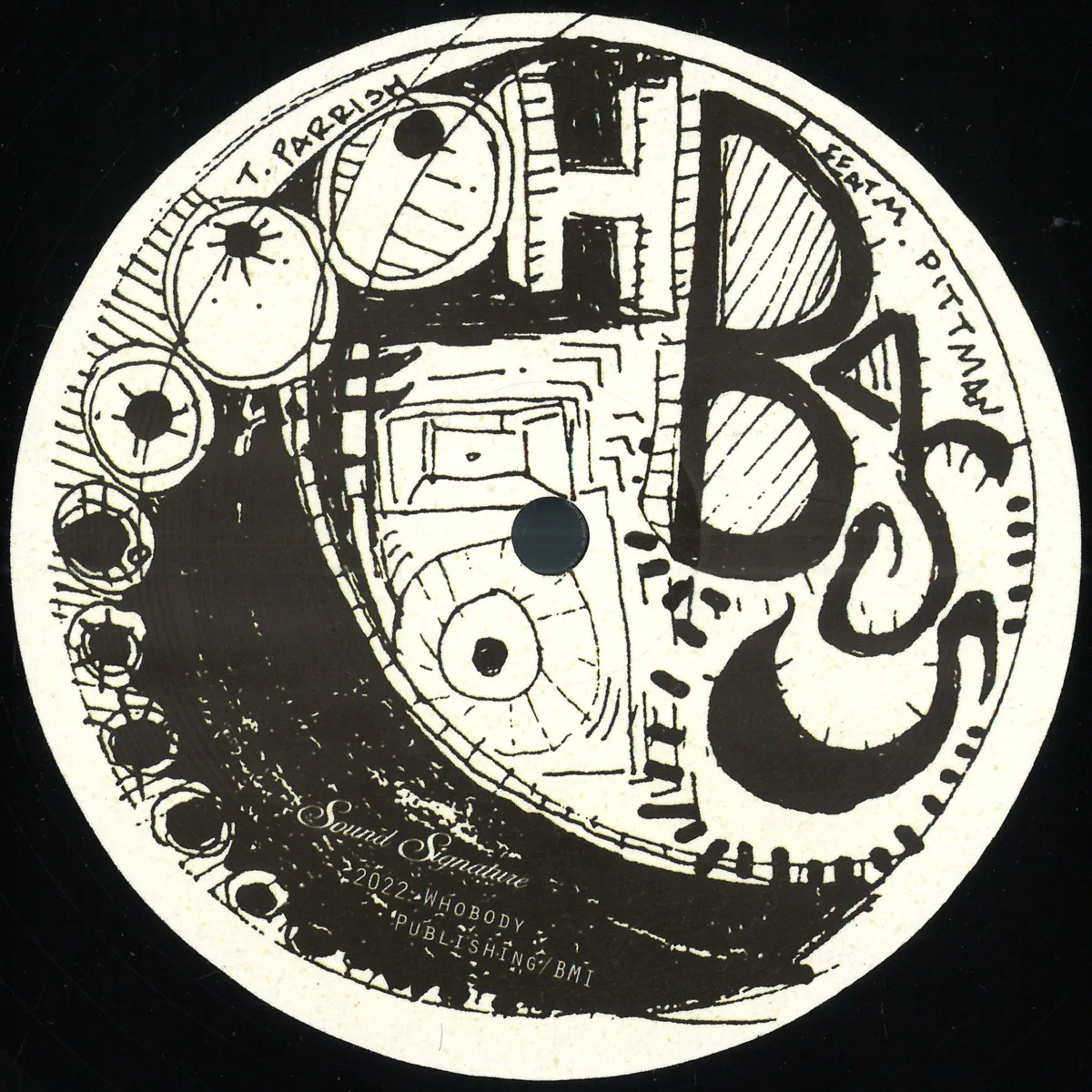 Front cover — Theo Parrishfeat.Marcellus Pittman — Ooh Bass