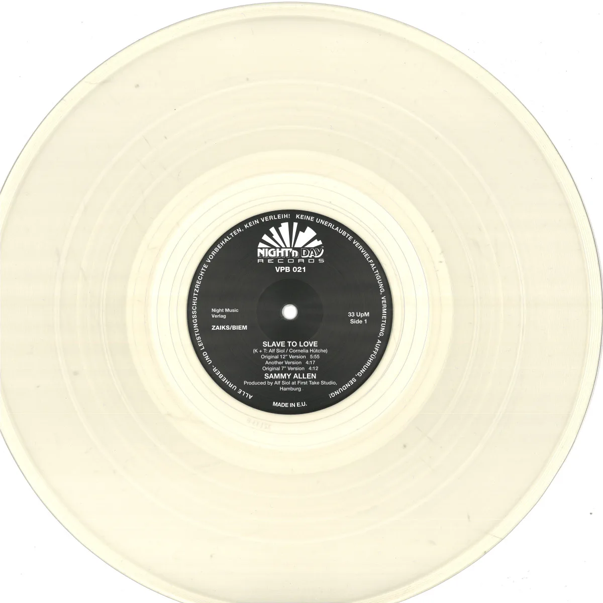 Sammy Allen — SLAVE TO LOVE EP