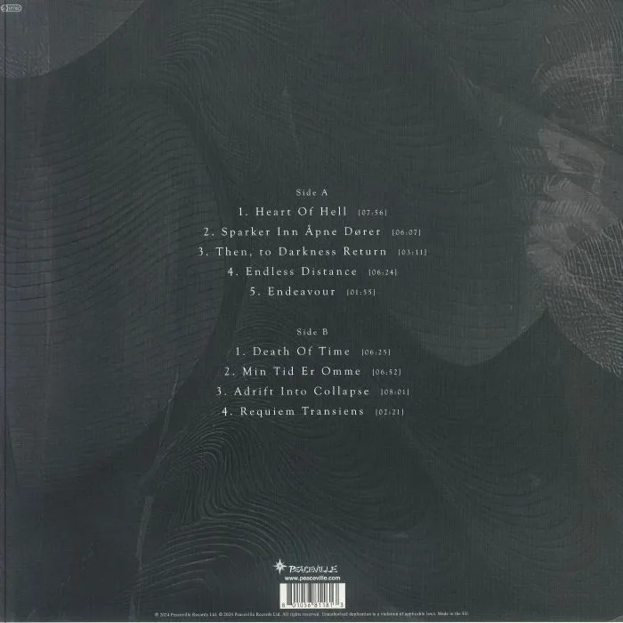 Back cover — DOEDSMAGHIRD — Omniverse Consciousness