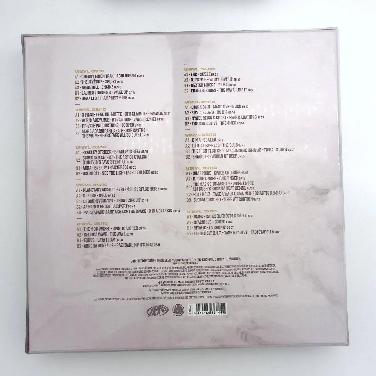Back cover — Various — CHERRY MOON 35 YEARS (10x12")