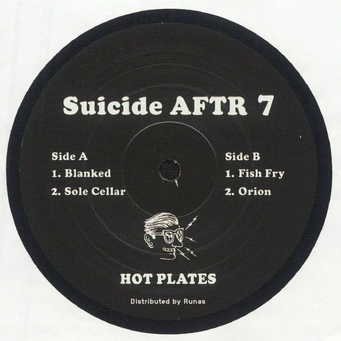 Front cover — SUICIDE AFTR 7 — Blanked
