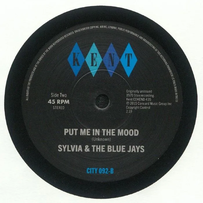 Back cover — The SOUL CHILDREN / SYLVIA & THE BLUE JAYS — Standing In The Safety Zone