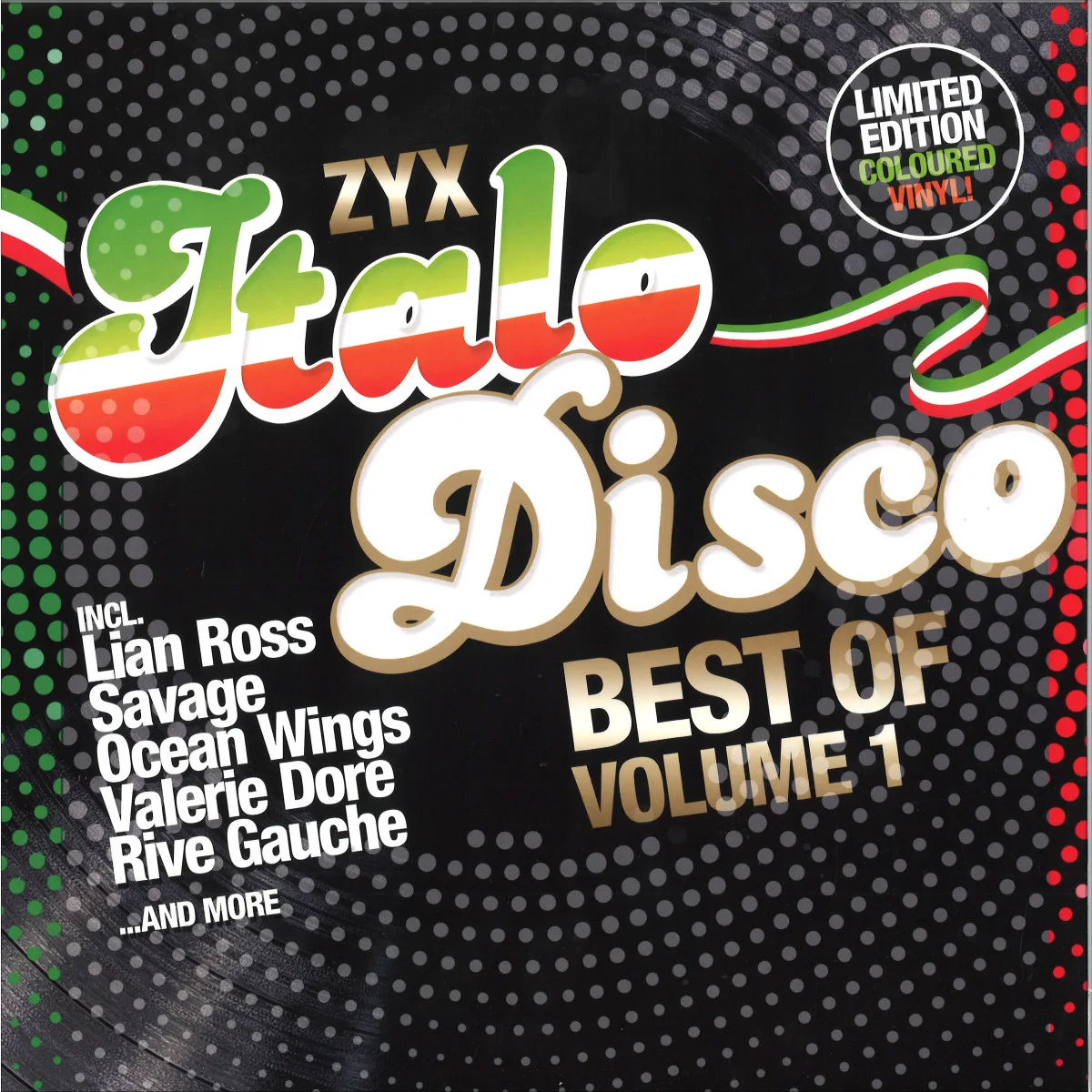 Обратная сторона обложки — Various — ZYX Italo Disco: Best Of Vol.1 (2x12")