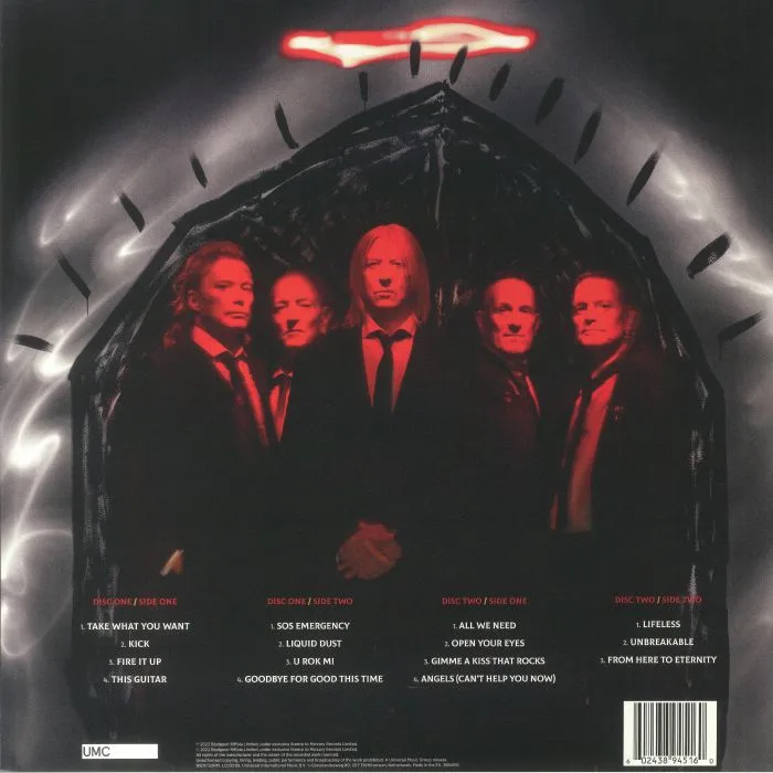 Обратная сторона обложки — DEF LEPPARD — Diamond Star Halos