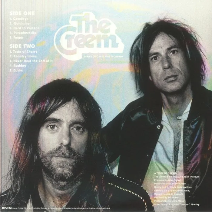 Обратная сторона обложки — The CREEM — A Taste Of Cherry