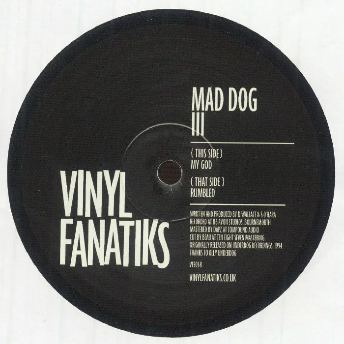 Front cover — MAD DOG — Mad Dog III