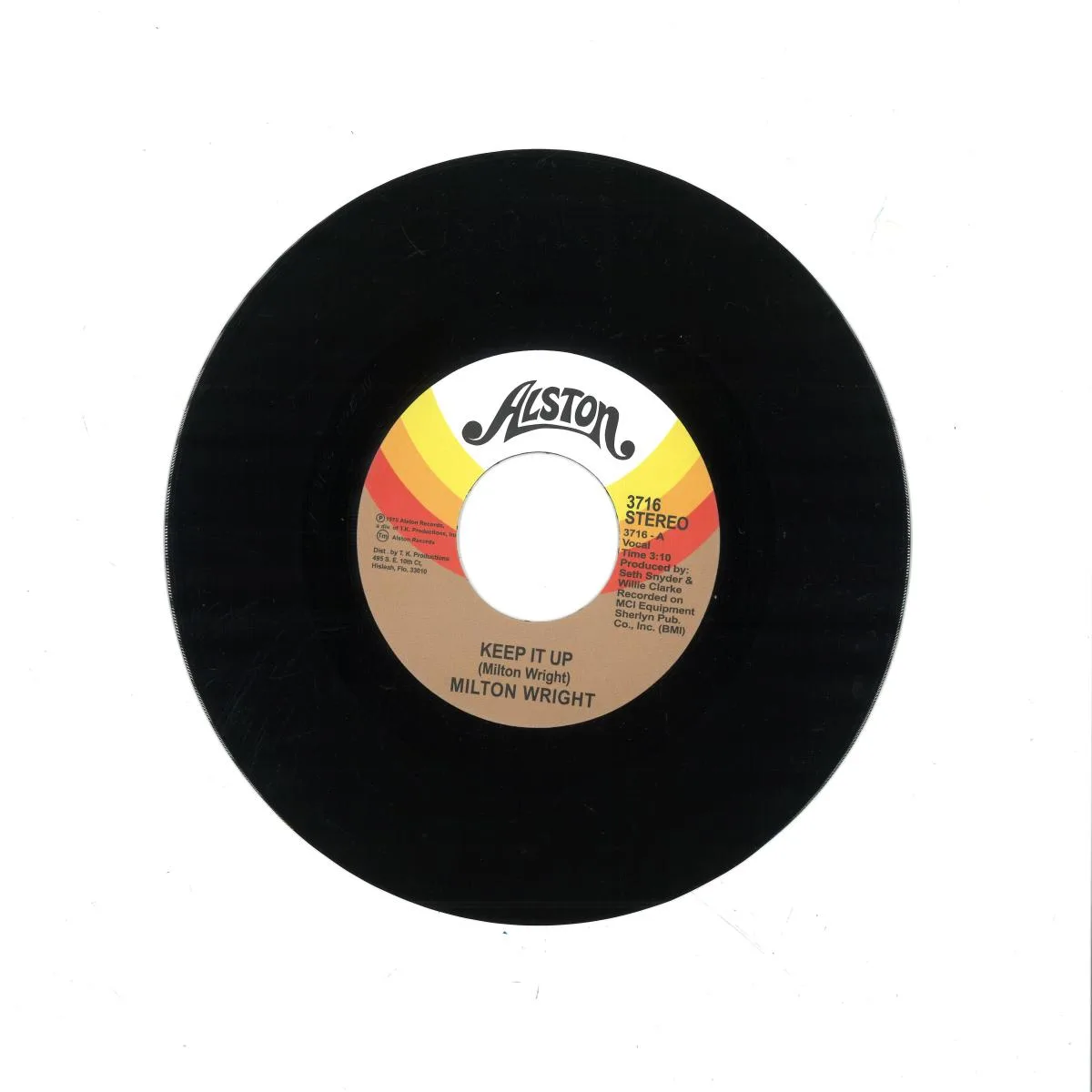 Milton Wright — Keep It Up