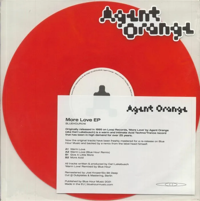 Front cover — AGENT ORANGE — More Love EP (remastered)