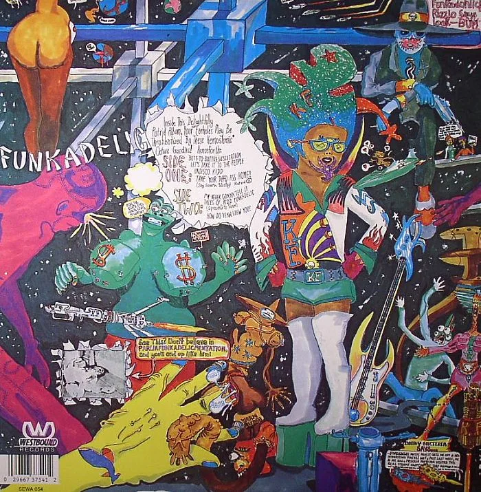 Back cover — FUNKADELIC — Tales Of Kidd Funkadelic