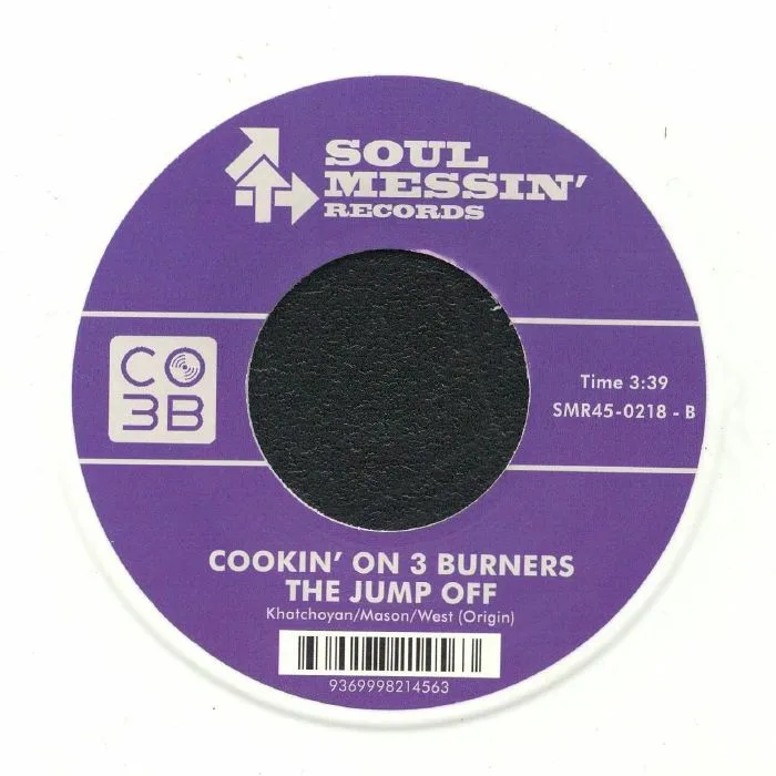 Обратная сторона обложки — COOKIN' ON 3 BURNERS — Warning