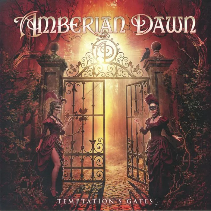 Лицевая сторона обложки — AMBERIAN DAWN — Temptation's Gates