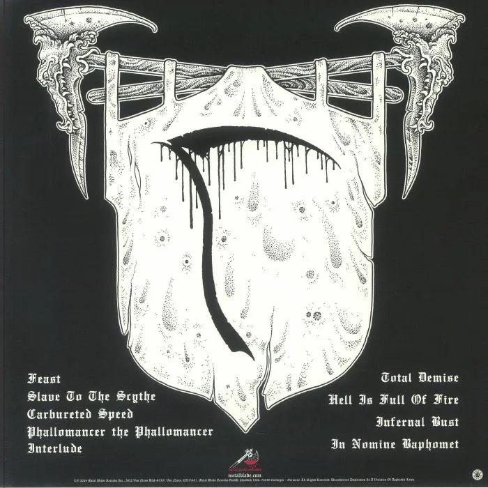 Обратная сторона обложки — DEMISER — Slave To The Scythe