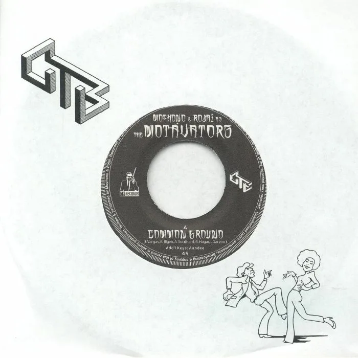Лицевая сторона обложки — MOPHONO / ROJAI aka THE MOTAVATORS — Common Ground