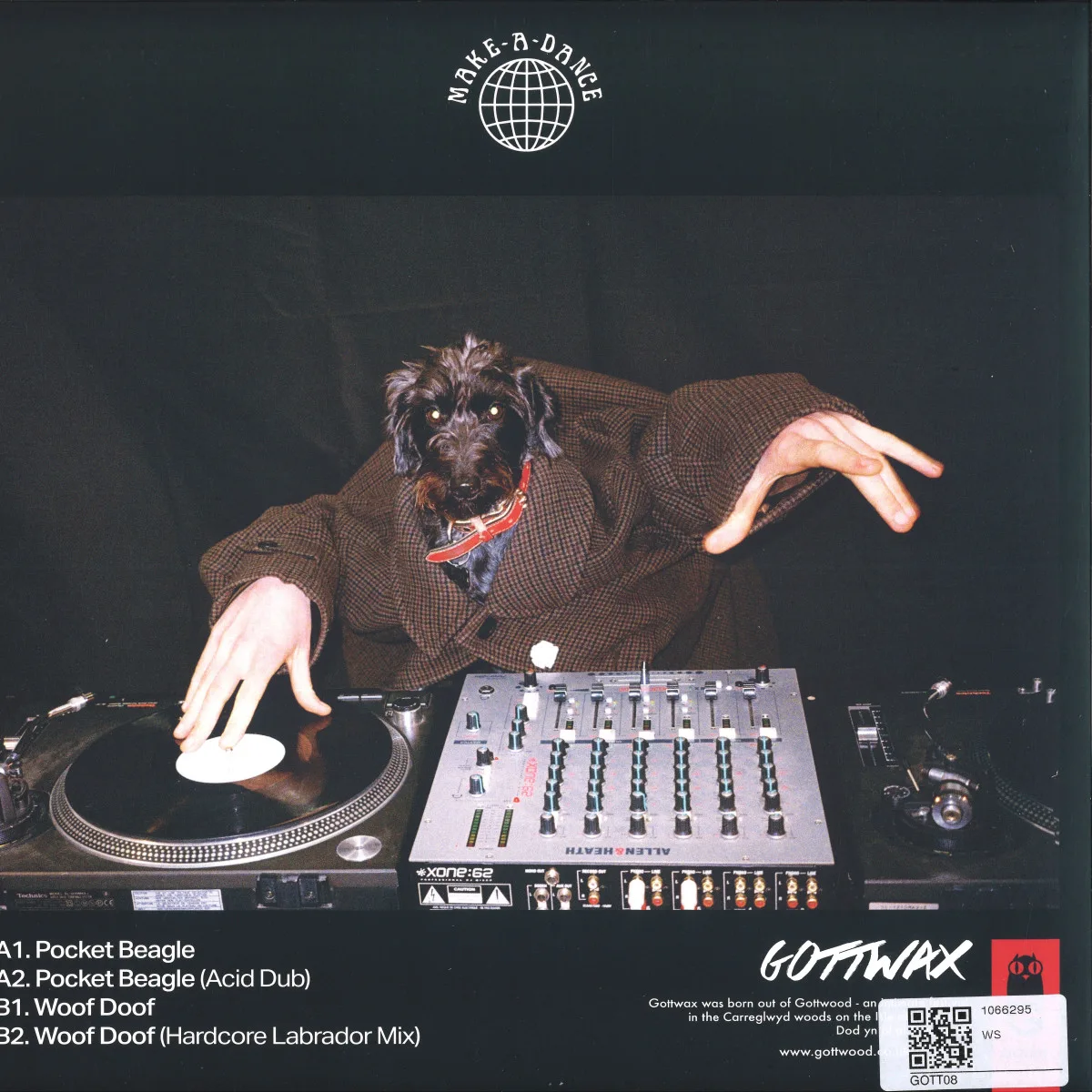 Back cover — Make A Dance — Woof Doof