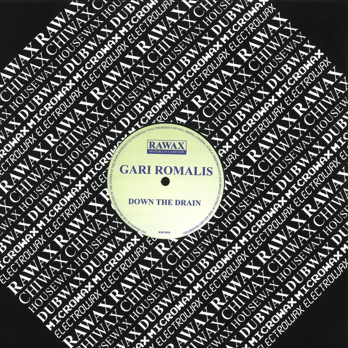 Front cover — Gari Romalis — down the drain