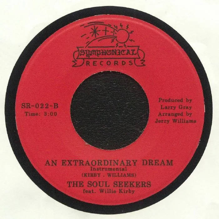 Обратная сторона обложки — The SOUL SEEKERS feat WILLIE KIRBY — An Extraodinary Dream