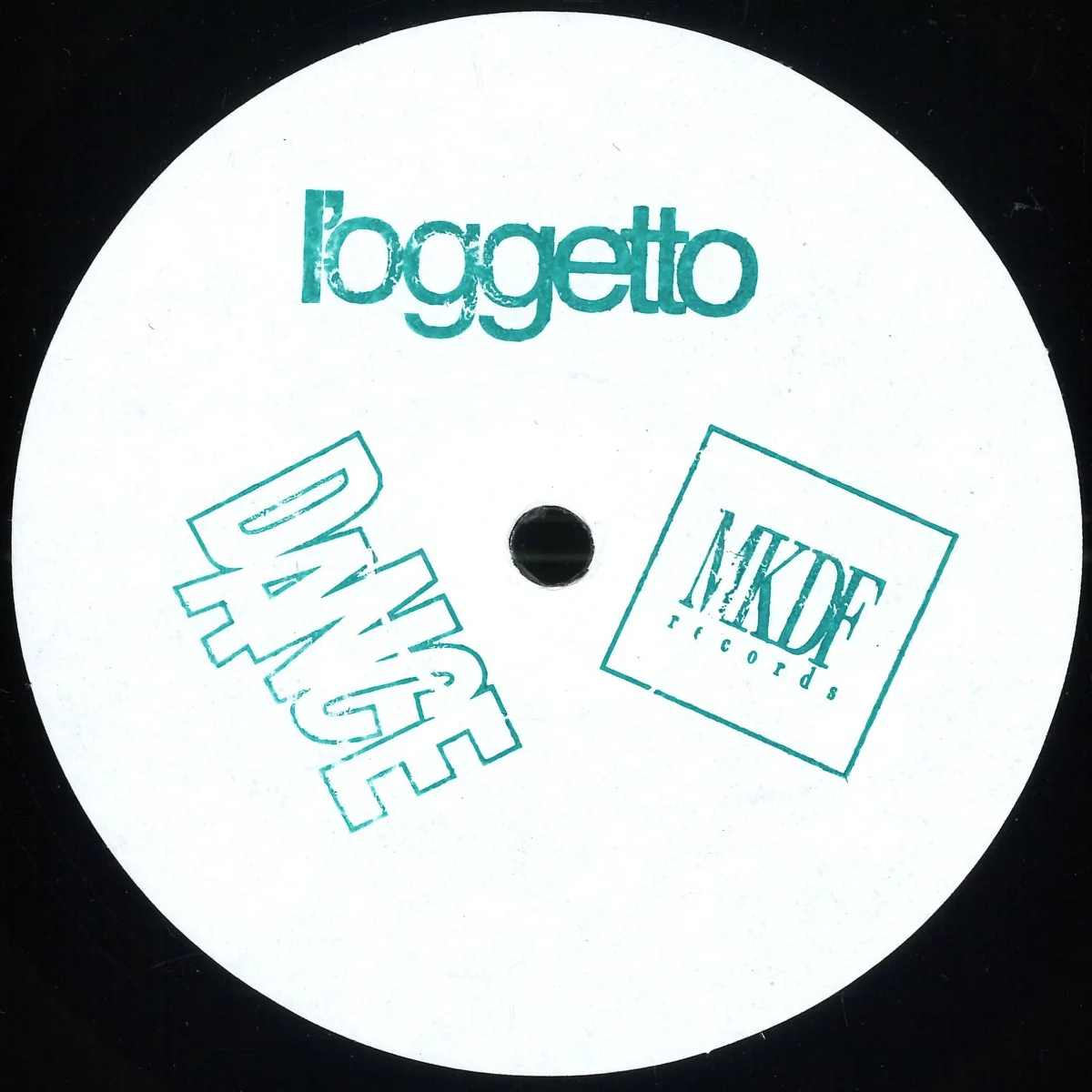 Лицевая сторона обложки — L'oggetto — DANCE EP