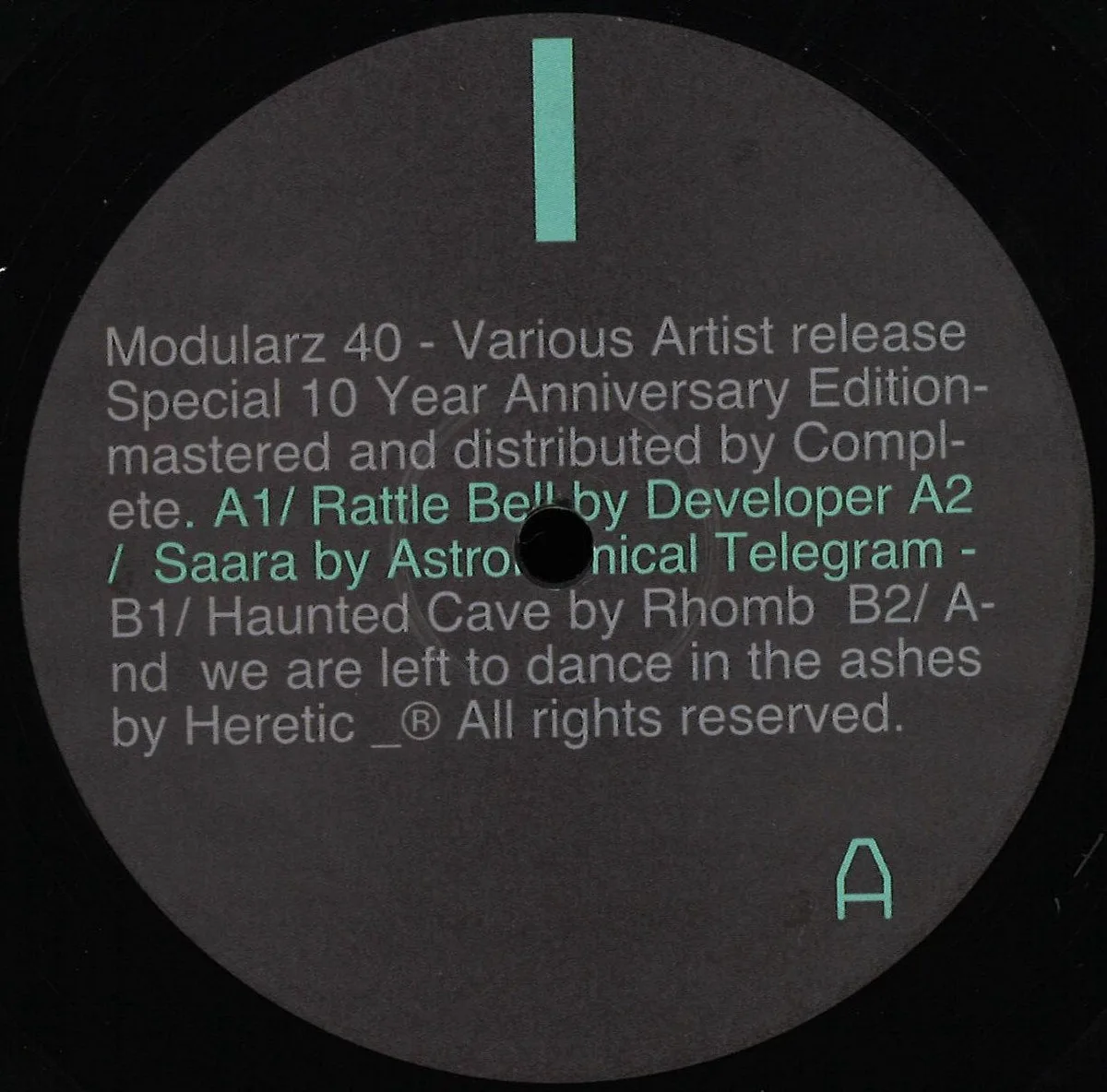 Various — 10 Year Anniversary Vinyl Edition