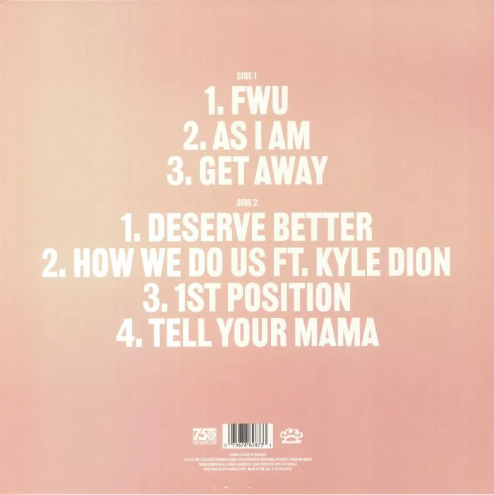 Back cover — KEHLANI — Cloud 19