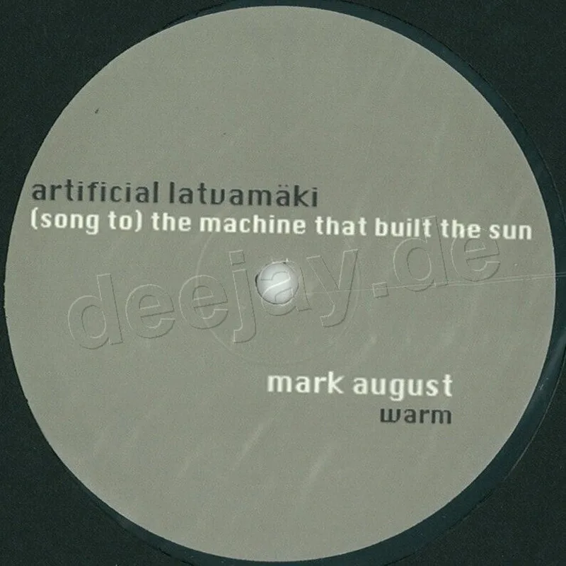 Front cover — Artifical Latvamäki — The Machine That Built The Sun