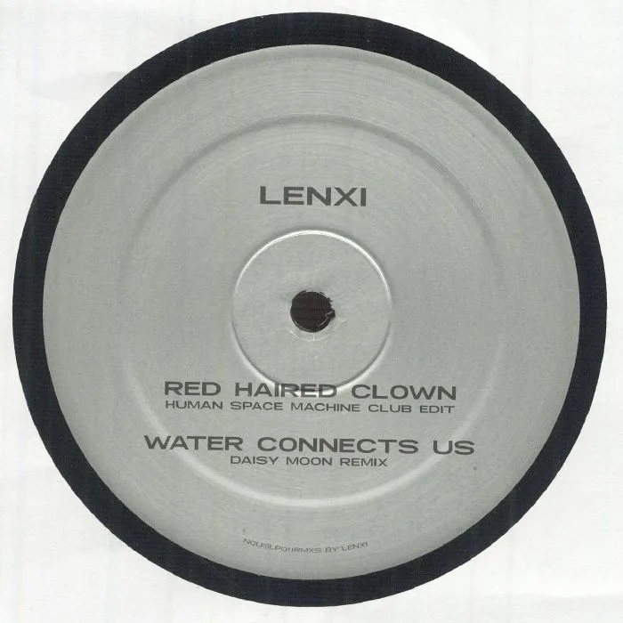 Back cover — LENXI — Did You Get The Dream I Sent You? (remixes)