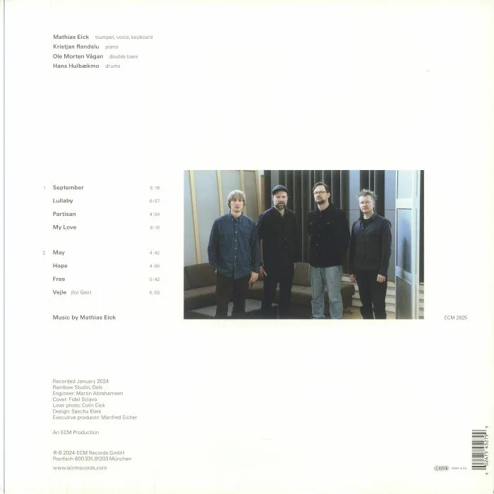 Back cover — Mathias EICK — Lullaby