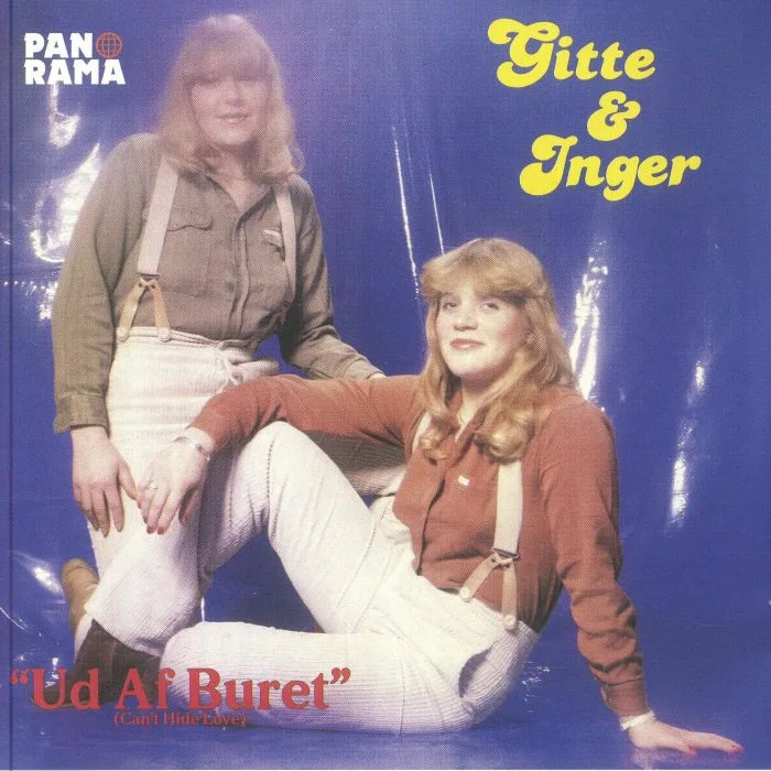 Лицевая сторона обложки — GITTE & INGER — Ud Af Buret (Can't Hide Love)