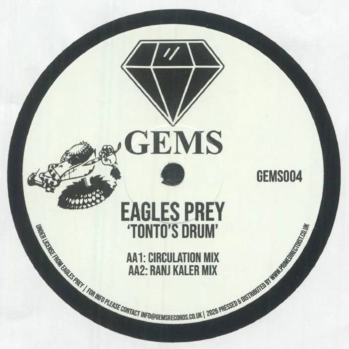 Обратная сторона обложки — EAGLES PREY — Tonto's Drum