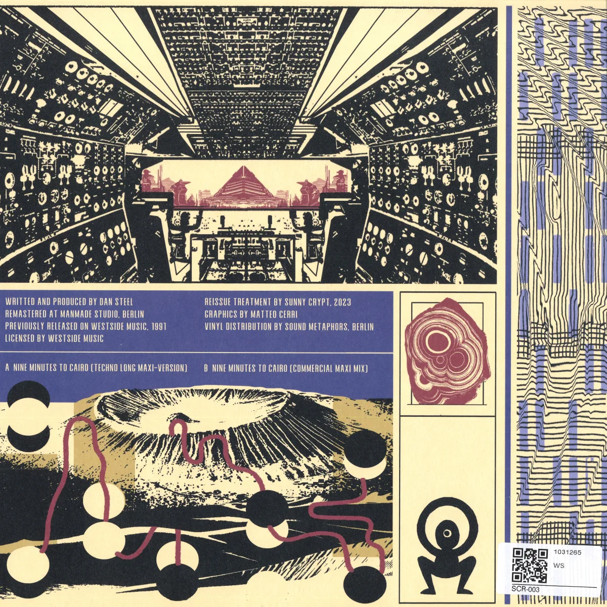 Back cover — Nine Minutes To Cairo — NINE MINUTES TO CAIRO