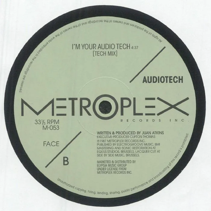 Back cover — AUDIOTECH — Im Your Audio Tech