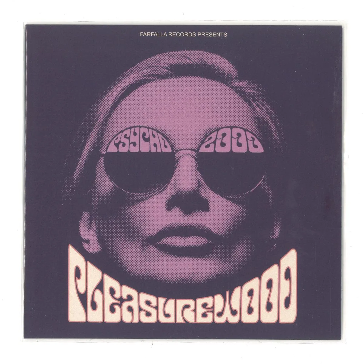 Front cover — Pleasurewood — Psycho 2000 / White Spiritual