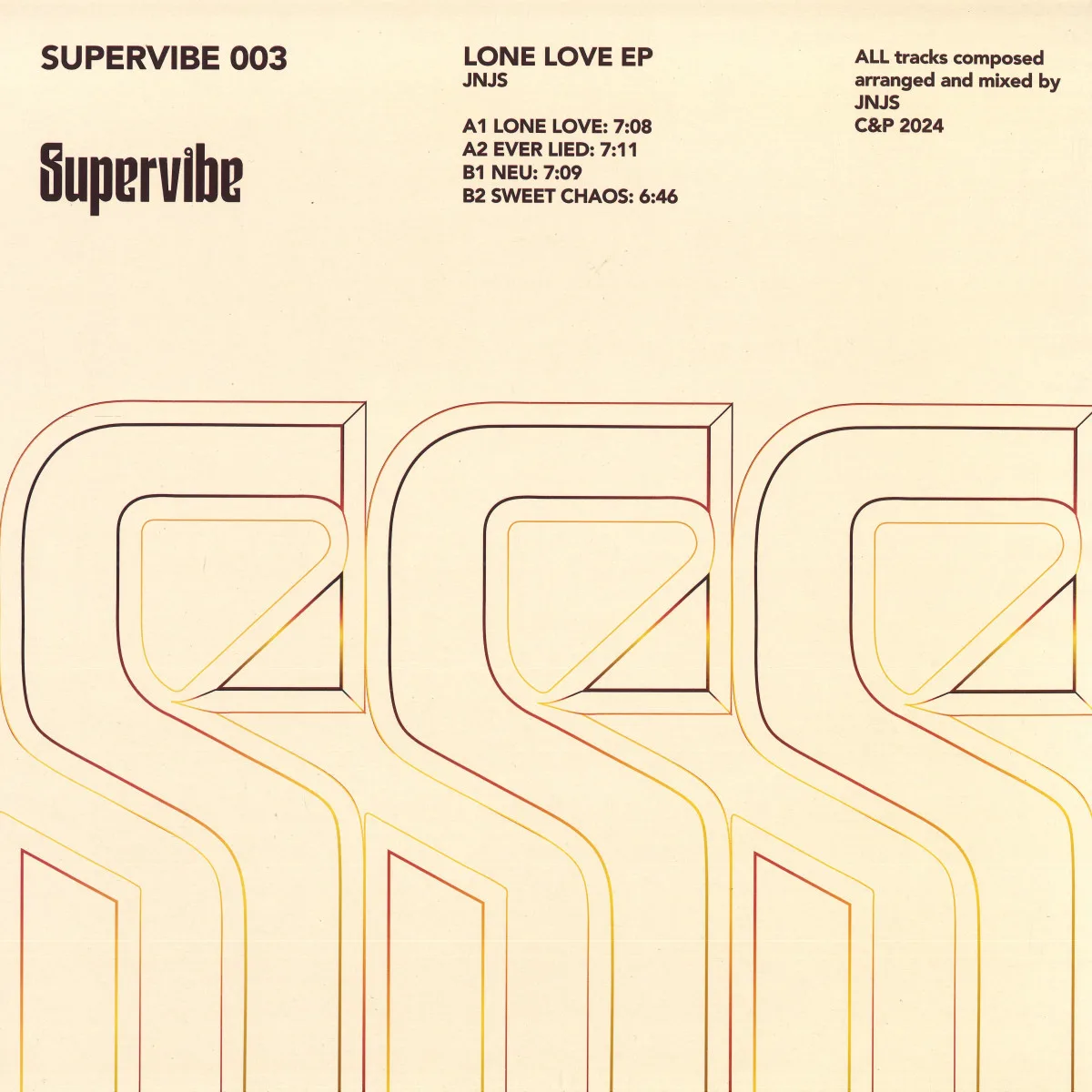 Back cover — JNJS — Lone Love EP