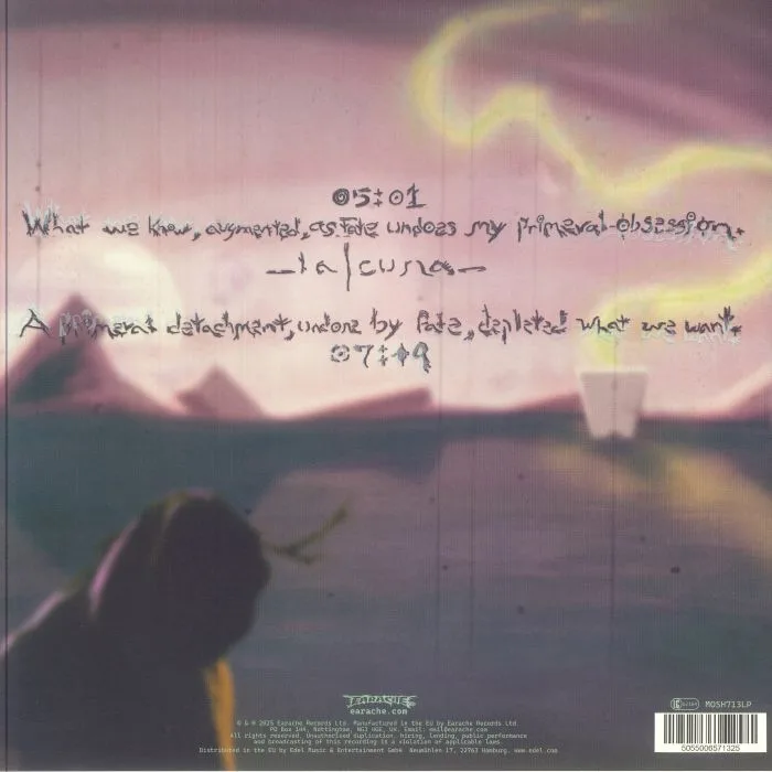 Back cover — TALLAH — Primeval: Obsession / Detachment