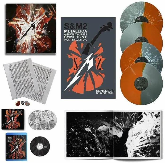 Обратная сторона обложки — METALLICA — S&M2 (Deluxe Edition)