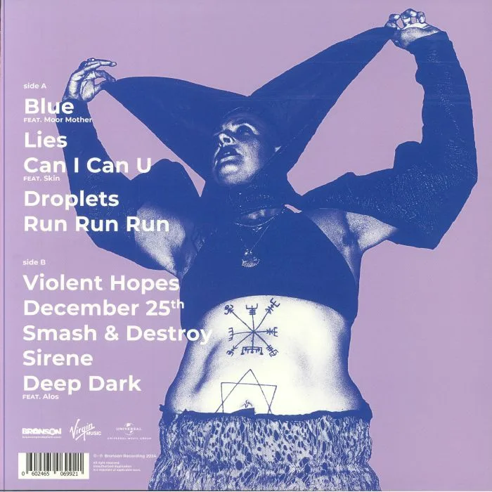 Обратная сторона обложки — RYF — Deep Dark Blue
