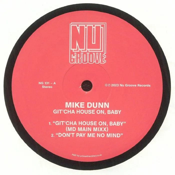Лицевая сторона обложки — Mike DUNN — Git Cha House On Baby