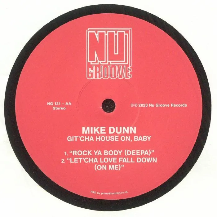 Обратная сторона обложки — Mike DUNN — Git Cha House On Baby