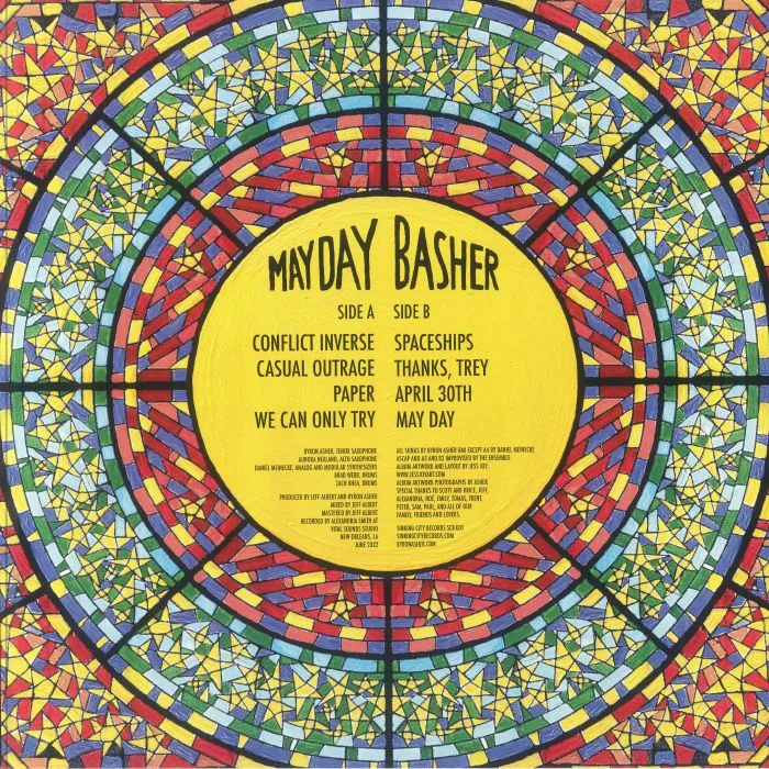 Back cover — BASHER — May Day