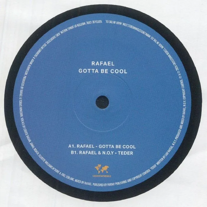Back cover — RAFAEL — Gotta Be Cool