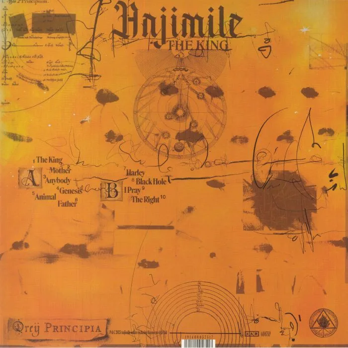 Back cover — ANJIMILE — The King