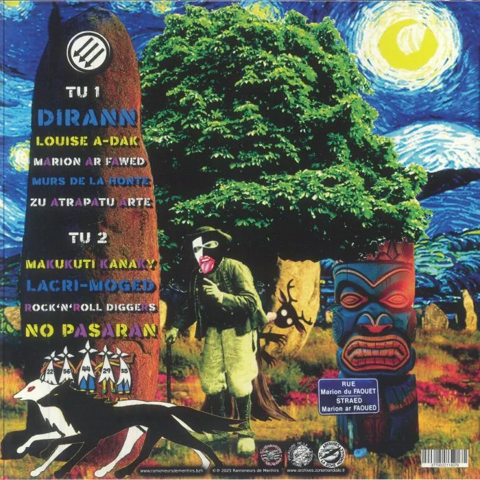 Back cover — LES RAMONEURS DE MENHIRS — D'ar Gad Ataw!